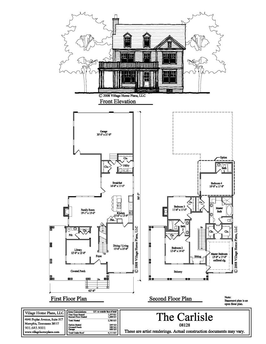 Village Home Plans